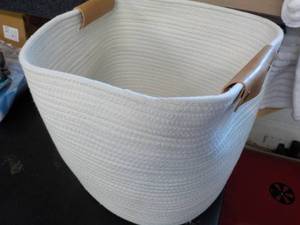lot 169 image: Cloth Basket 11 x 12...