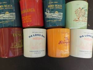 lot 173 image: 8 Opal House Candles...
