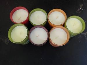 lot 174 image: 7 opal house candles  ...