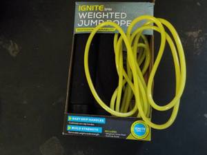 lot 179 image: Ignite Weighted Jump Rope...