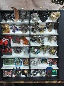 Collection Of 35 Unique Handcrafted Pins With Steampunk Flair