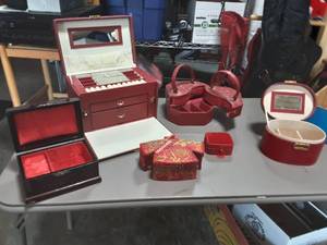 Lot Of Assorted Jewelry Boxes