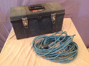 lot 13 image: Tool Box & Extension Cord
