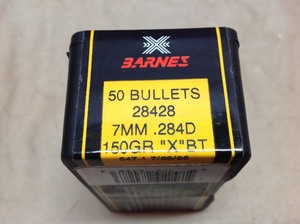 lot 36 image: 7mm 150 gr .284 Bullets