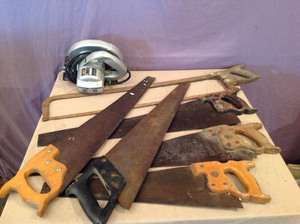 lot 135 image: Saws