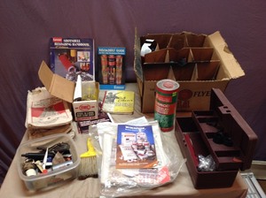 lot 145 image: Table Full of Reloading Supplies