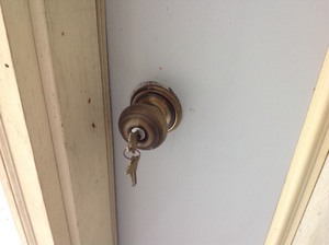 lot 151 image: 42 Steel Door