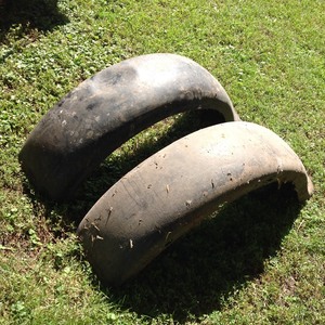 lot 166 image: Vintage Auto Fenders