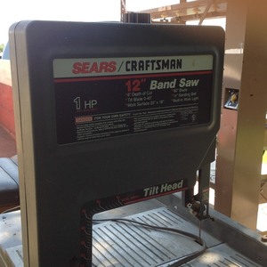 lot 180 image: Craftsman 12 Band Saw