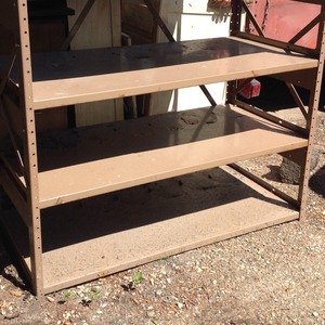 lot 182 image: Large Metal Shelf