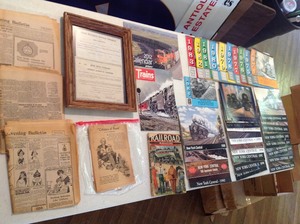 lot 258 image: Railroad Memorabilia