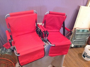lot 287 image: Stadium Chairs