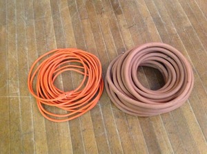 lot 305 image: Extension Cord & Garden Hose