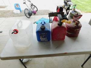 Gas  Kerosene Containers