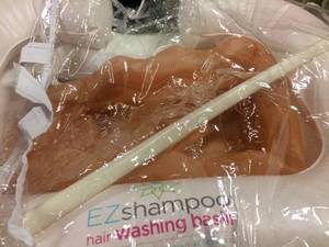 lot 29 image: EZ-SHAMPOO Hair Washing Basin - GOOD CONDITION