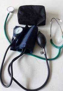 lot 14 image: Blood Pressure Monitor With Stethoscope
