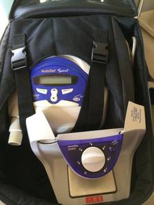 lot 28 image: $$$$&nbspResmed Cpap Autoset Spirit Machine & ResMed HumidAire 2i Heated Humidifier&nbspWith Carrying Case - Working Condition This Looks to be Like New Or Very Little Use 