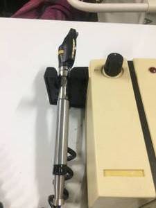 lot 7 image: Welch Allyn 74710 Wall Mount Ear Nose Canal Illuminatory Transformer Set WOW WITH THE HEADS - Otoscope Ophthalmoscope Heads - WORKING CONDITION