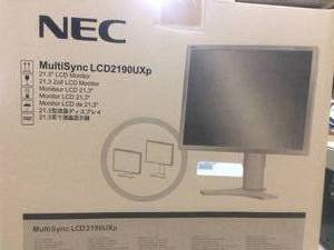 lot 10 image: WOW NEW IN BOX NEC MultiSync LCD2190UXp LCD Monitor - Screen 21.3. Professional Commercial Grade Monitor