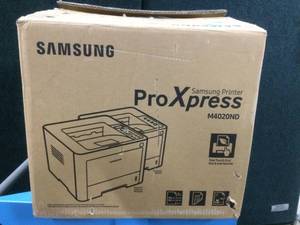 lot 31 image: New In Box SAMSUNG SLM4020ND ProXpress SL-M4020NDBMA Monochrome Laser Printer