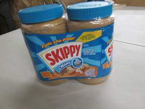 lot 5 image: Twin Pack Skippy Peanut Butter 48 o...