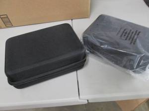 lot 15 image: 2 Khanka Hard Cases for  DVD Player...