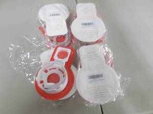 lot 65 image: 4- 2pk Amor Tek Echo Dot Wall Mount...