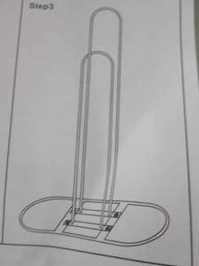 lot 72 image: Chrome Stand ...