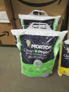 lot 74 image: 3 Bags Morton Softner Salt ...