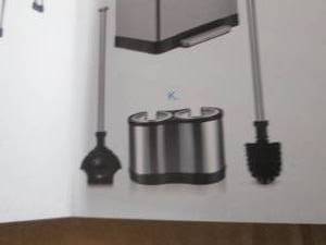 lot 81 image: Plunger & Toilet Brush Combo open b...