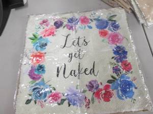lot 105 image: 5 Sequinned Pillow Covers...