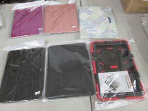 lot 141 image: 6 Assorted Tablet Cases...
