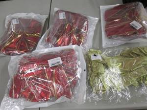 lot 165 image: 5 pks Decorative Bows...