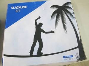 lot 173 image: 58 ft Slackline Kit...