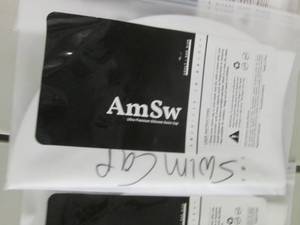 lot 197 image: 6 AmSw Silicone Swim Caps...