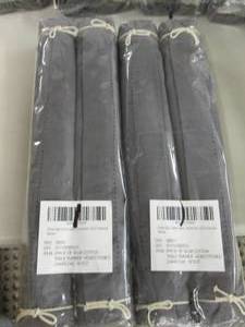 lot 206 image: 2-2pk Slub Cotton Table Runner 16x7...