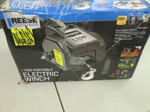 lot 217 image: Reese Towpower 1 Ton Portable Elect...