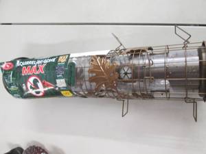 lot 230 image: Squirrel Be Gone Bird Feeder...