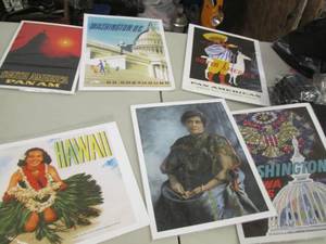 lot 235 image: 6 Assorted Prints...