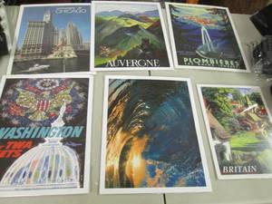 lot 239 image: 6 Assorted Prints...