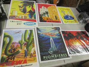 lot 240 image: 6 Assorted Prints...