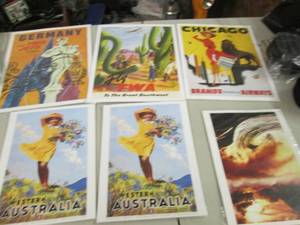 lot 242 image: 6 Assorted Prints...
