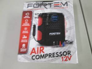 lot 267 image: Fortem 12 Volt Air Compressor...