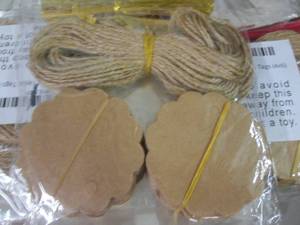 lot 312 image: 8 Packs Treat Bags w Ties & Tags...