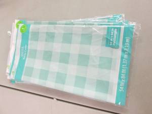 lot 317 image: 8 - 54x84 inch Easter Plastic Table...