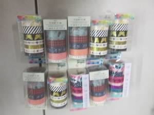 lot 321 image: 10 pks Assorted Washi Tape...