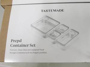 lot 331 image: 2 Tastemade Prepd Container Set Foo...