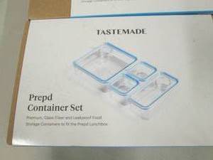 lot 333 image: 2 Tastemade Prepd Container Set Foo...
