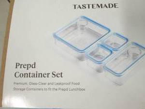 lot 334 image: 2 Tastemade Prepd Container Set Foo...
