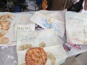 lot 343 image: Sea Animals Pillow Covers...